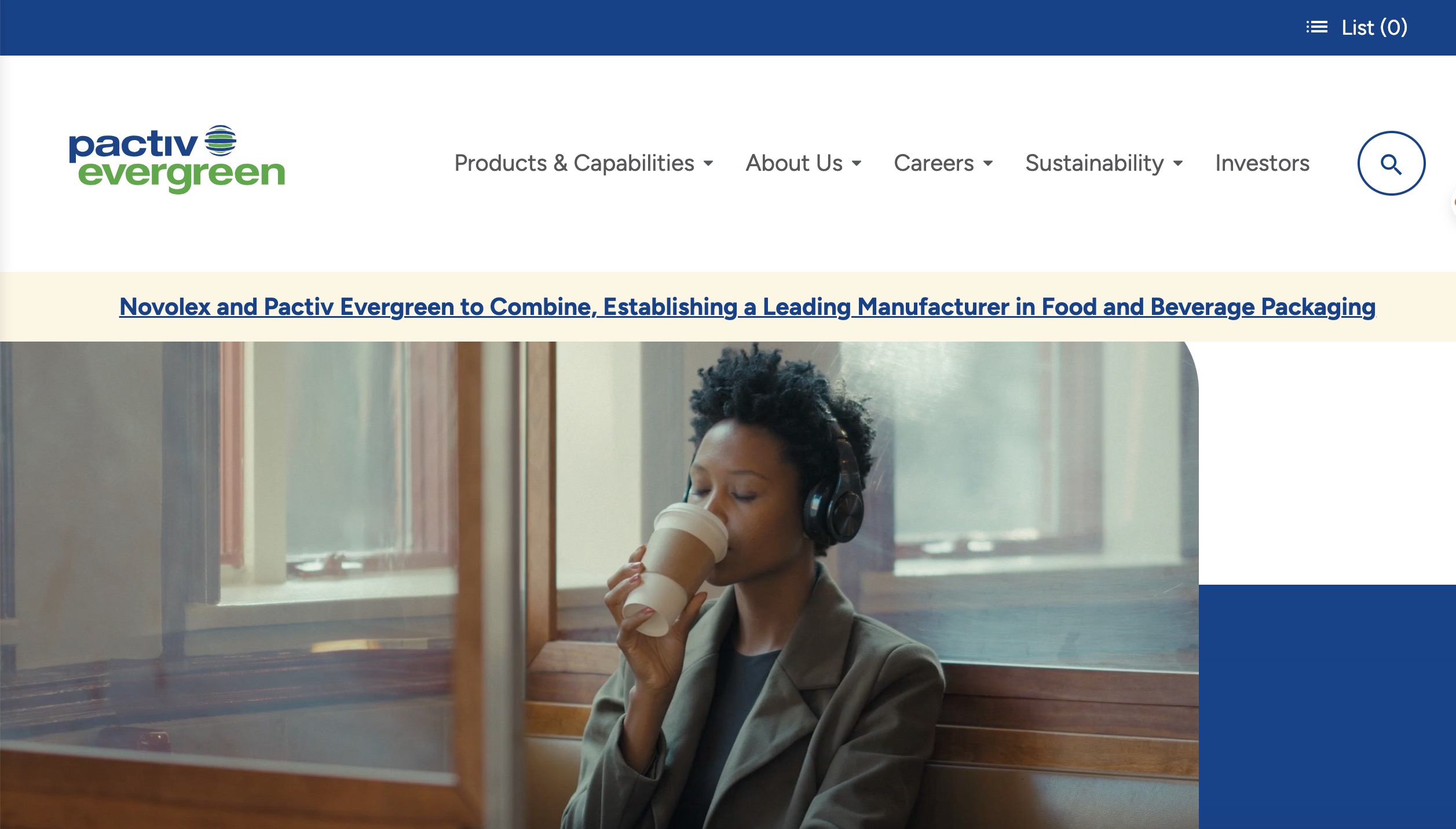 Sustainable Beverage Packaging by Pactiv Evergreen