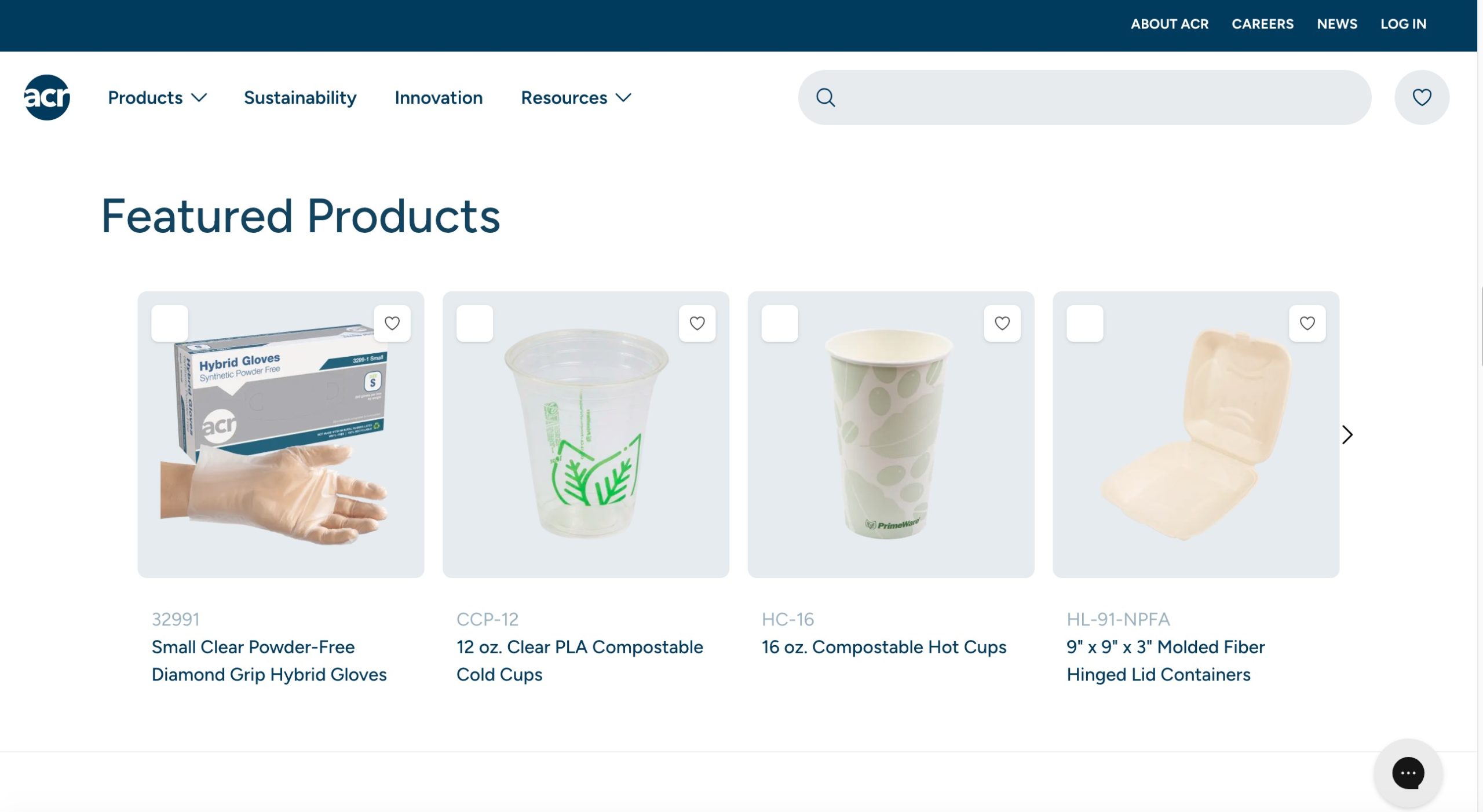 Sustainable Disposable Food Packaging and Compostable Products by ACR