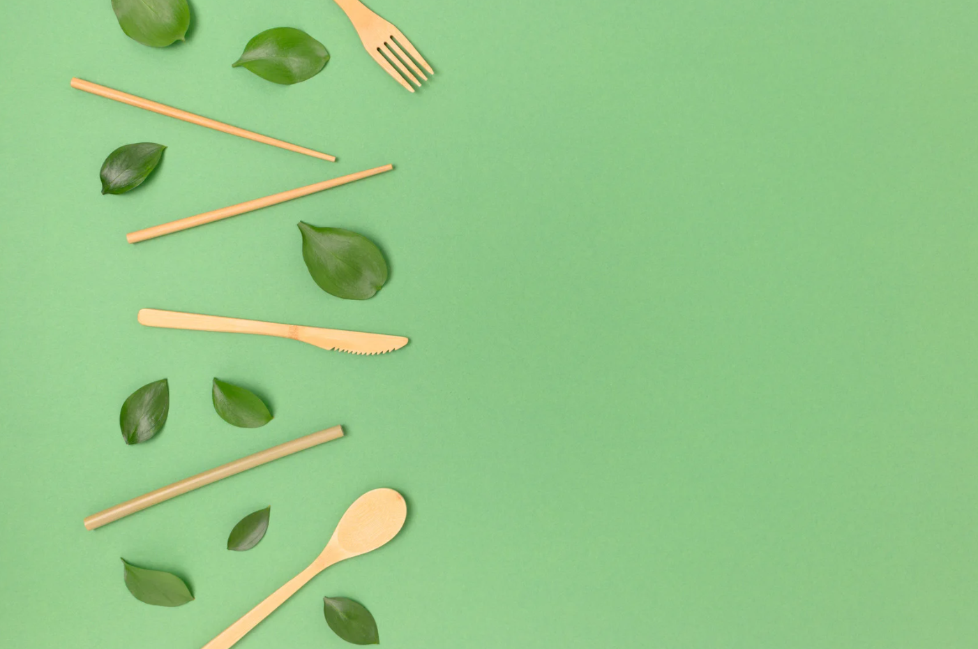 Eco-Friendly Bamboo Cutlery Set