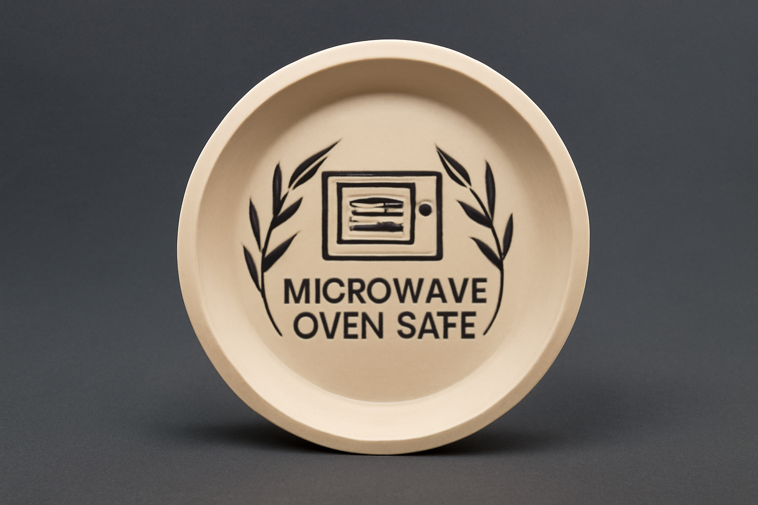 Certified Microwave Oven Safe Bamboo Plate