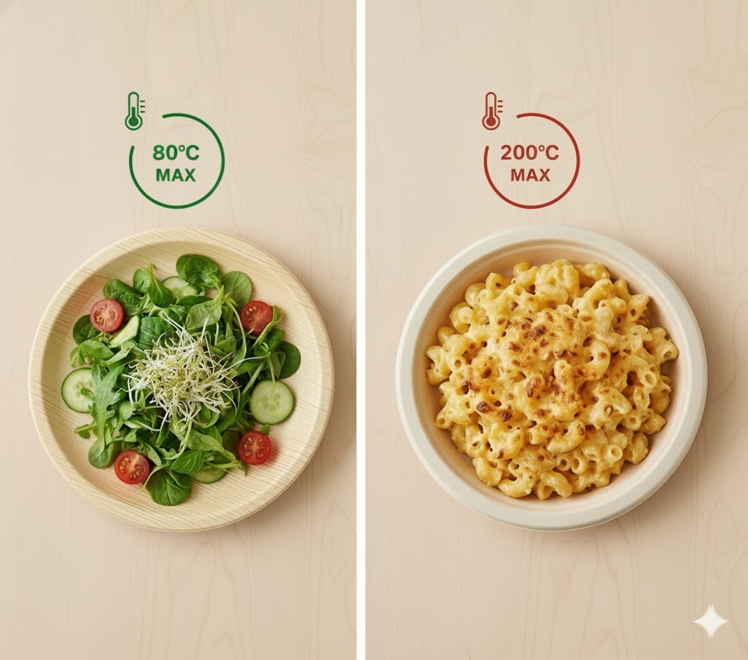 Heat Resistance Comparison: Pressed Bamboo vs. Bamboo Pulp Plates