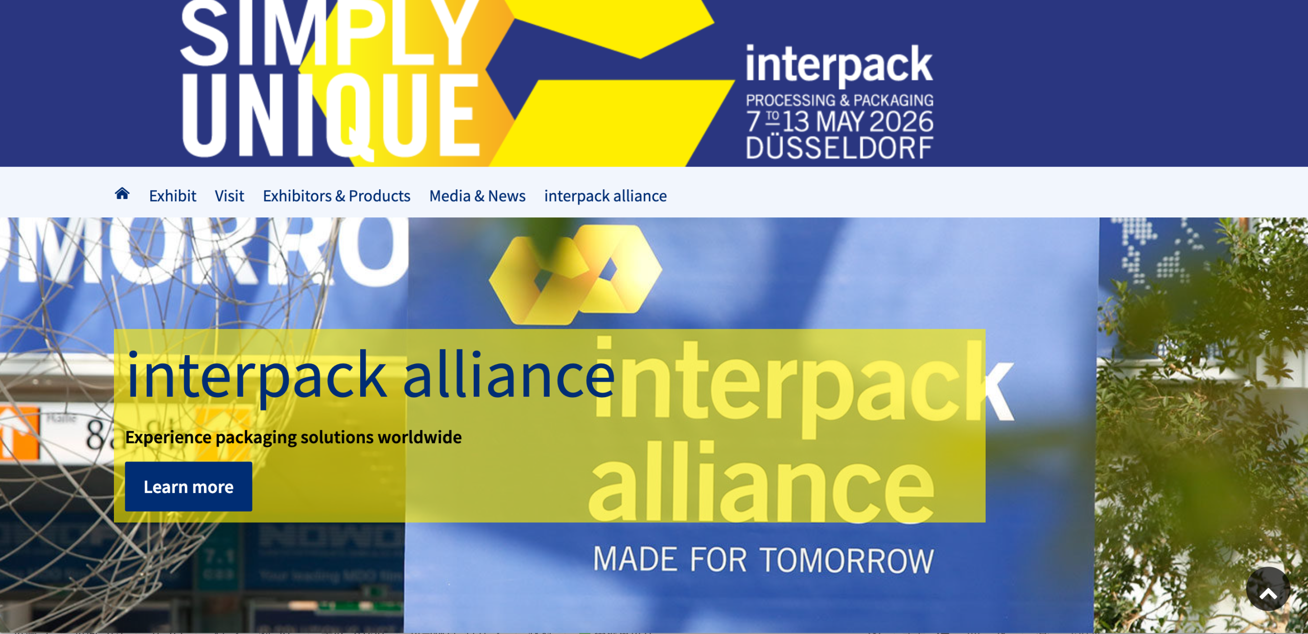 Interpack 2026 – The Leading Global Packaging Trade Fair in Düsseldorf.
