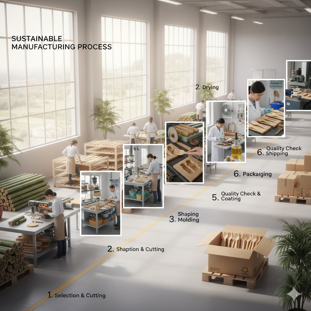 How Bamboo Cutlery Is Made – Production & Craftsmanship