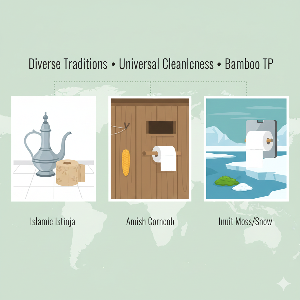 Global Toilet Hygiene Traditions & Bamboo TP Compatibility