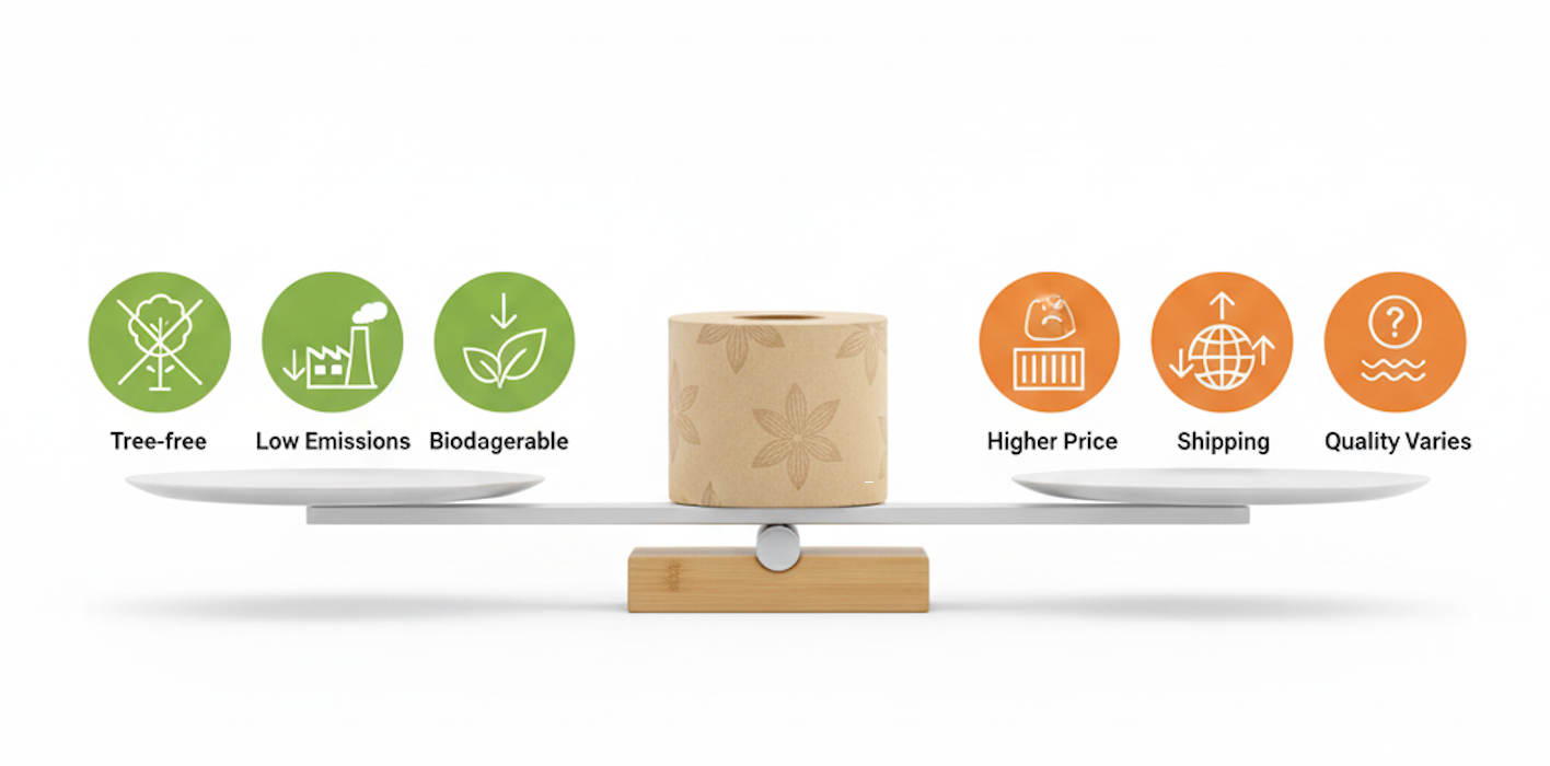 Pros and Cons of Bamboo Toilet Paper: Environmental Gains vs Business Trade-Offs