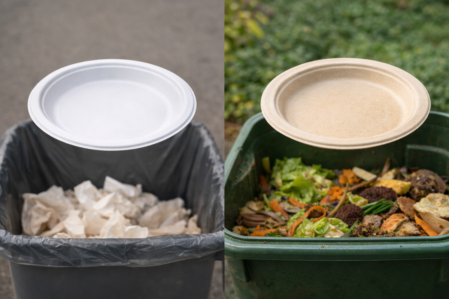 Disposable vs Compostable Plates: Trash vs Compost
