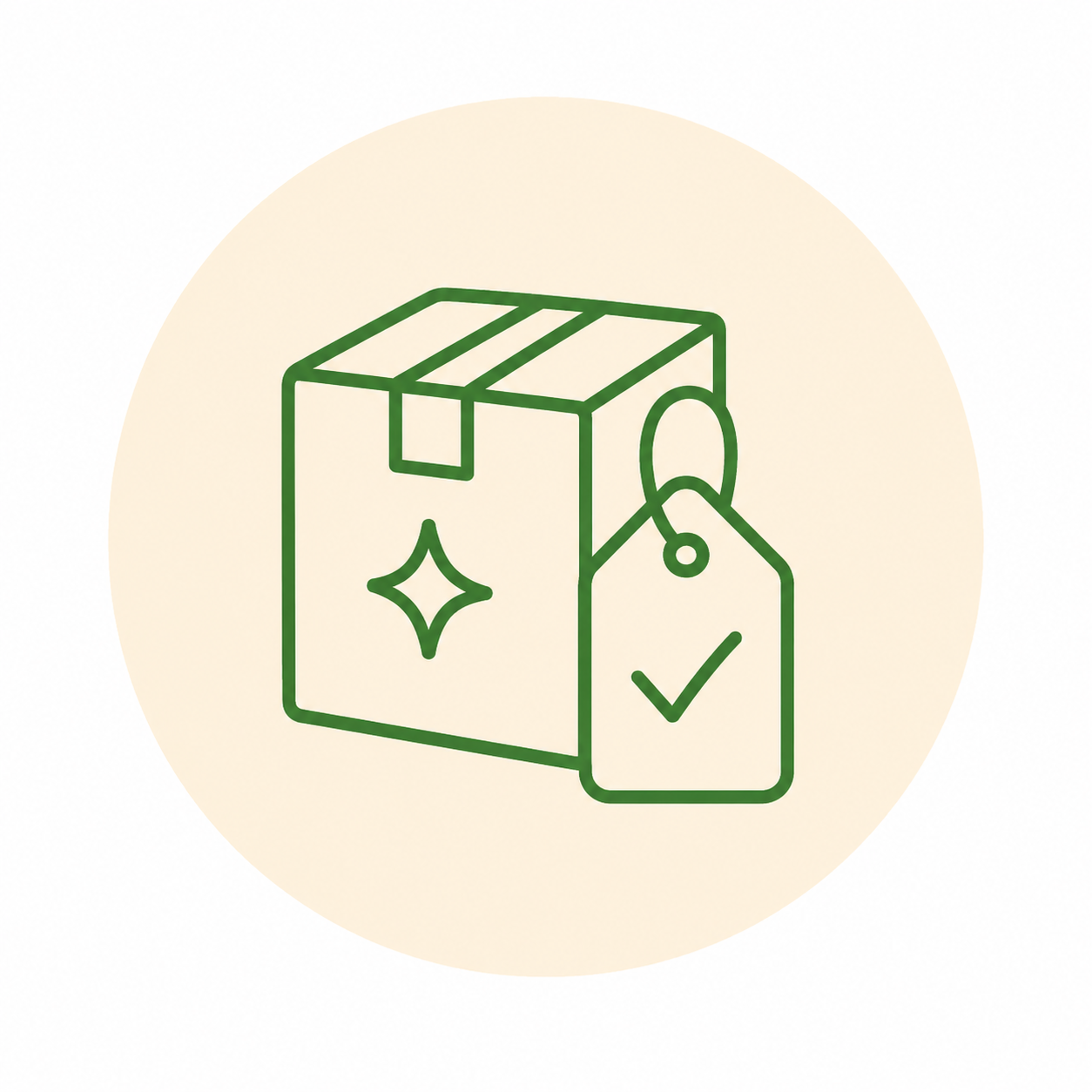 Foodservice ready icon for disposable containers, bowls and cups