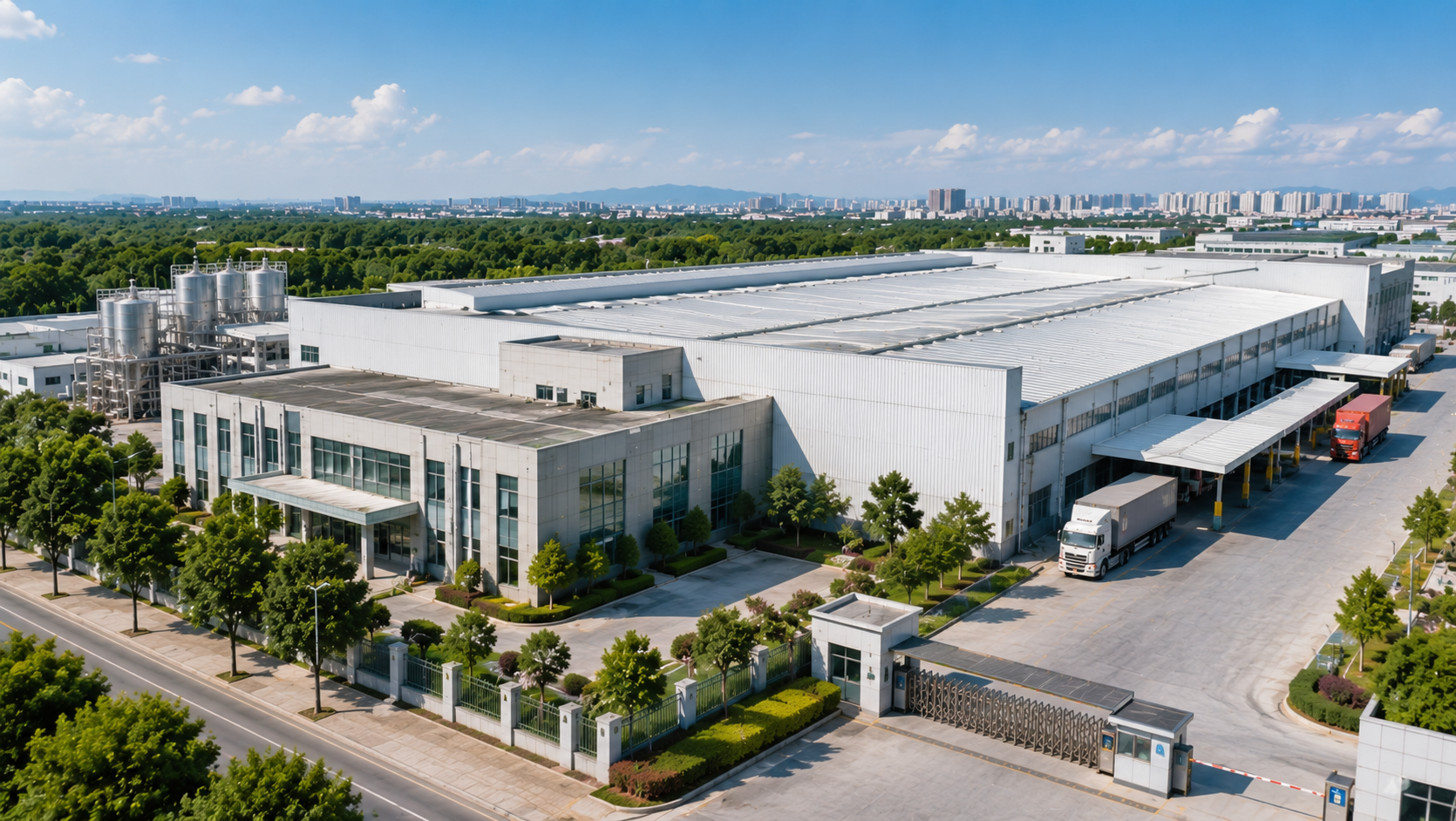Modern food packaging factory for OEM and ODM production support