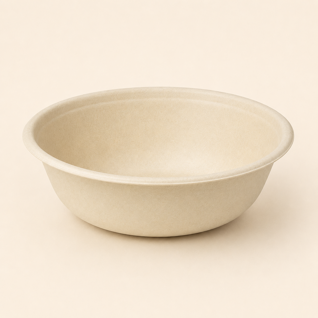 1000 ml bamboo fiber disposable bowl for larger meals and takeaway food