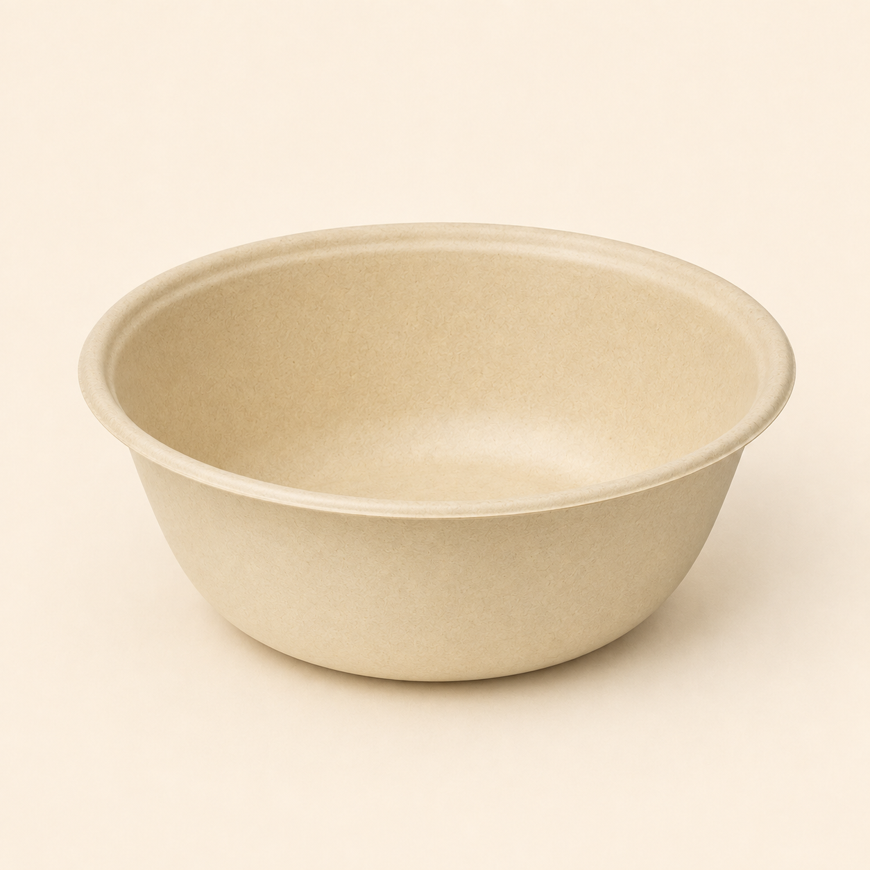 500 ml bamboo fiber disposable bowl for salad, rice, soup and noodles