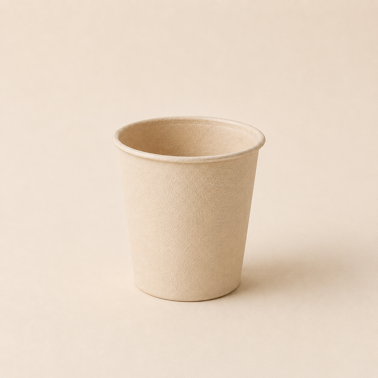 6 oz 200 ml molded bamboo fiber cup for tea and small beverages