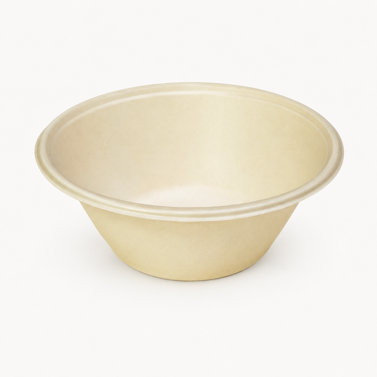 750 ml bamboo fiber disposable bowl for takeaway meals, salad, rice and noodles