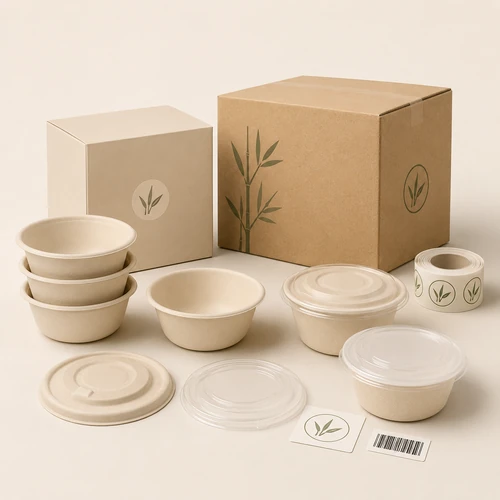 Custom cartons, labels and private-label packaging for disposable bowls